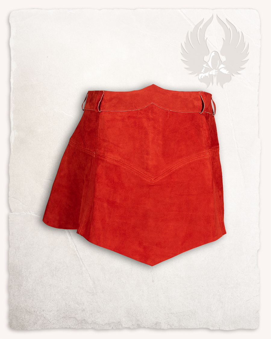 Nuala skirt suede red LIMITED EDITION