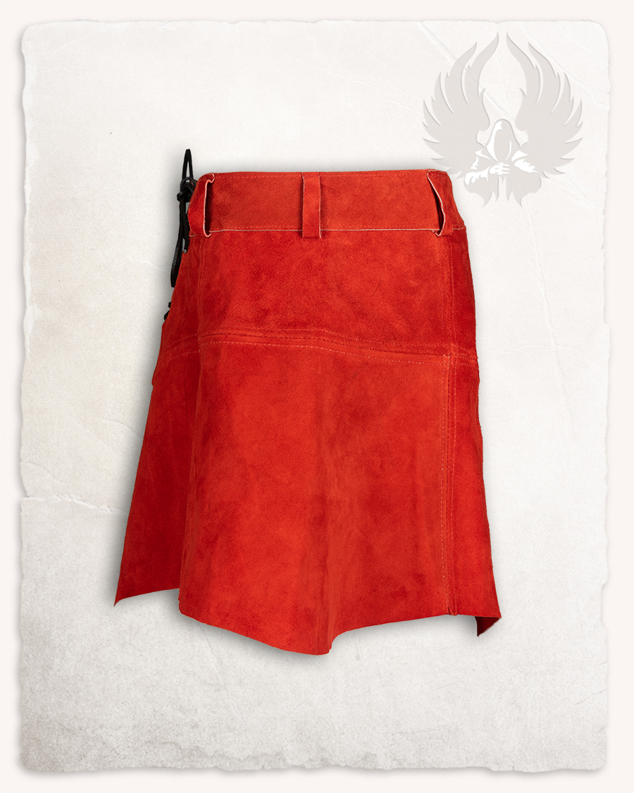 Nuala skirt suede red LIMITED EDITION